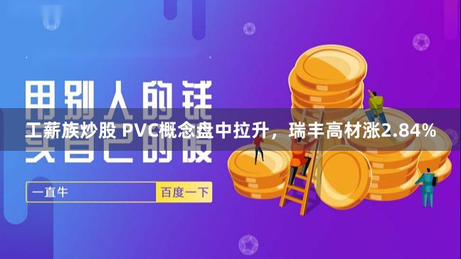 工薪族炒股 PVC概念盘中拉升，瑞丰高材涨2.84%